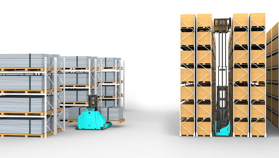 Carretillas AGV trilaterales y de carga lateral omnidireccional: soluciones para desafíos de alta densidad y manipulación compleja