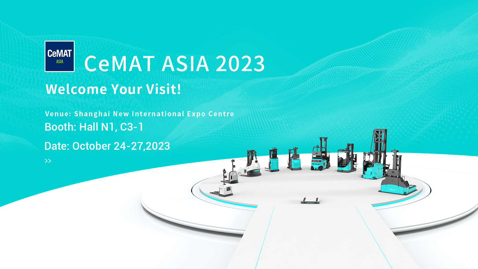 Multiway Robotics, CeMAT ASIA 2023에서 첨단 무인 지게차 솔루션 공개 예정