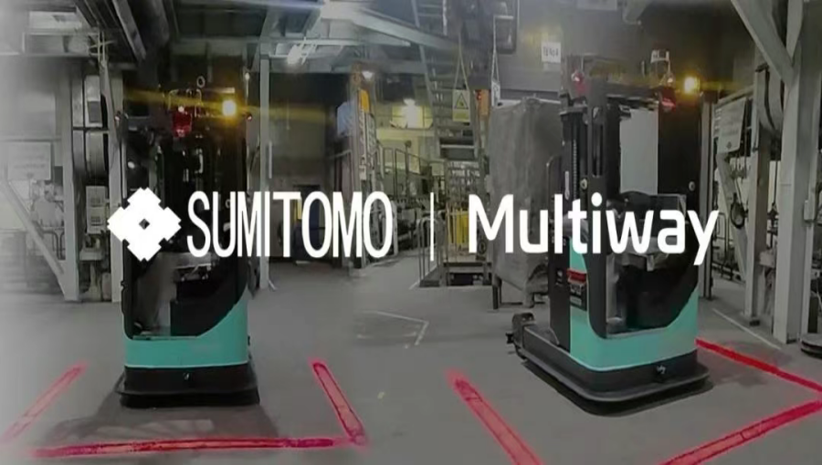 Sumitomo & Multiway | 생산 라인 물류 자동화 업그레이드, 새로운 효율적인 노동 모델 창출
