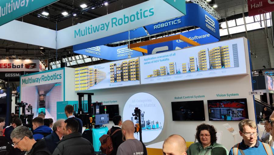 Multiway Robotics LogiMAT 2025exibição