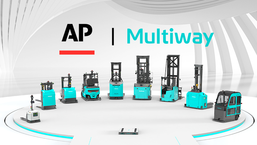[AP News] Intralogistics Challenges in the Warehouse Hinder Business Development: Why Multiway’s AGV Forklifts Are Favored by Fortune 500 Companies?