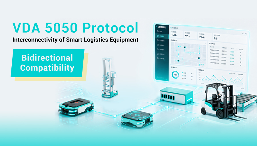 Seamless Multi-Brand AGV & AMR Collaboration with Multiway Robotics VDA5050 Bidirectional Integration