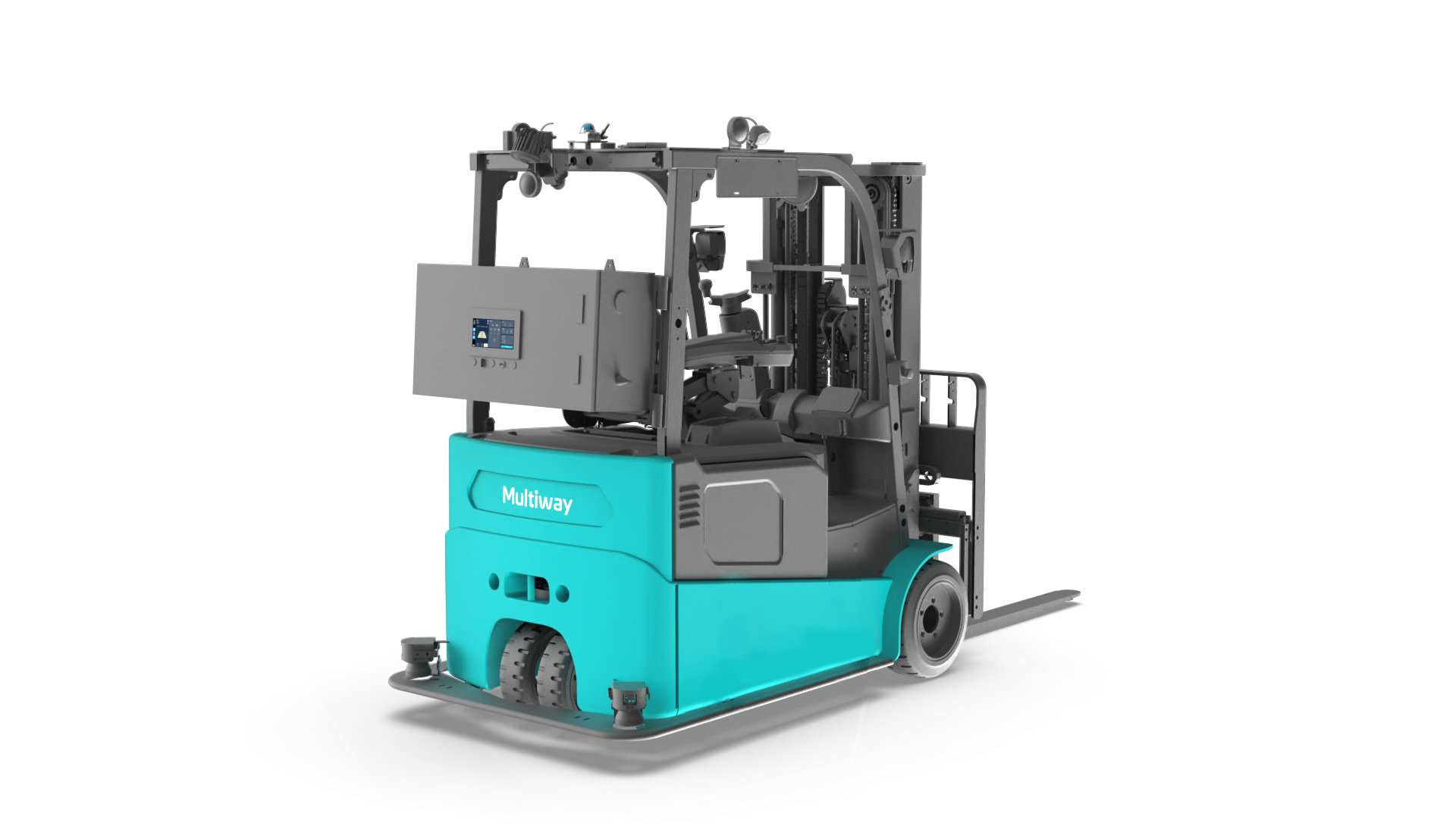 Self-driving Counterbalanced Forklift